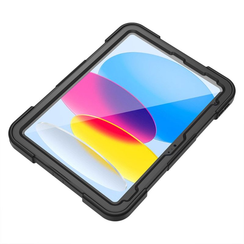 Ip68 Wasserdichte Hülle Für iPad (2025) / 10.9 (2022) Wasserdichter Ständer Und Trageschlaufe (ip68)