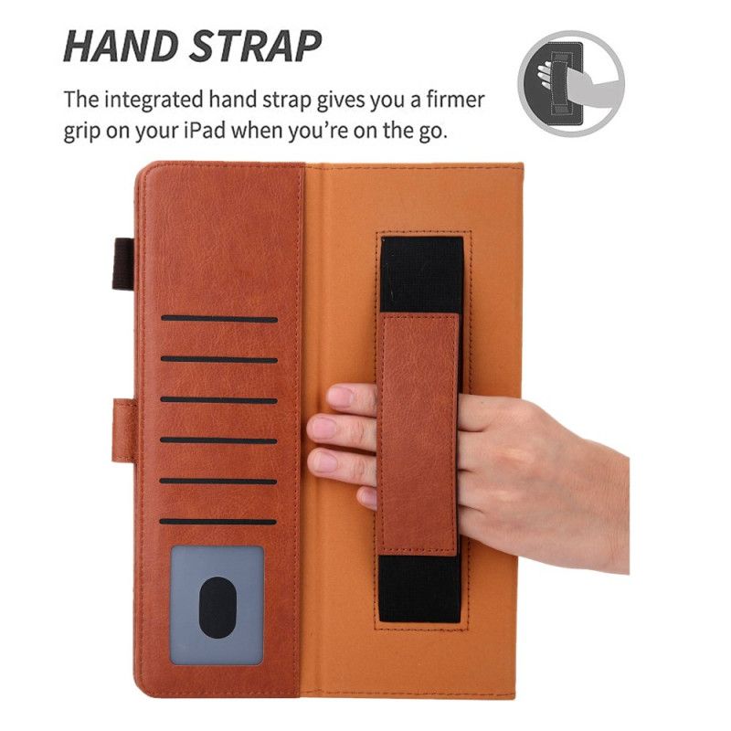 Lederhüllen Für iPad (2025) Pailletten Mit Silbernem Verschluss