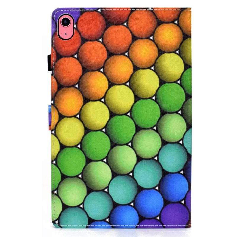 Lederhüllen iPad (2025) Handyhülle Geometrisches Design