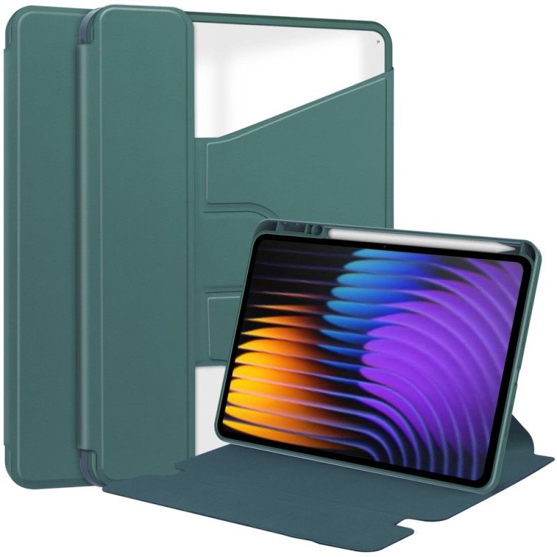 Case Xiaomi Pad 7 / 7 Pro Lederoptik Mit Drehbarem Ständer