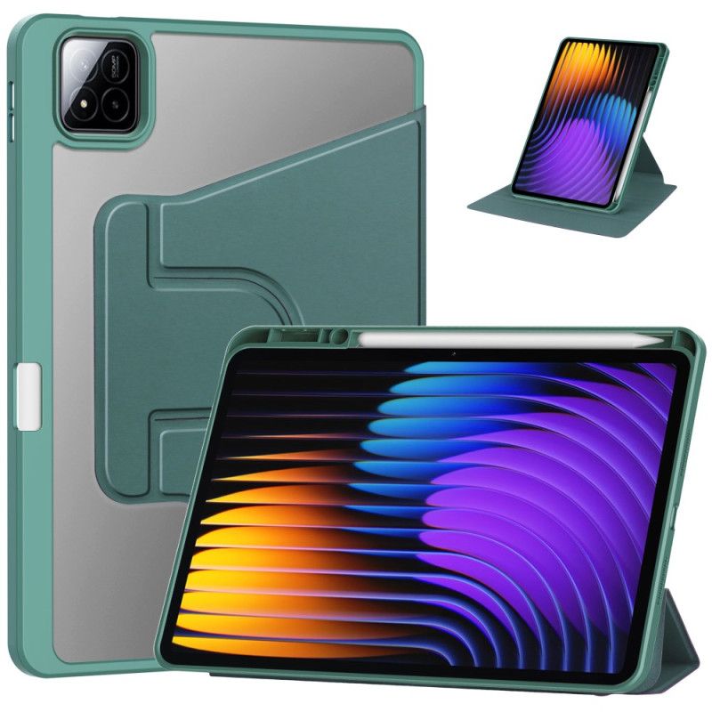 Case Xiaomi Pad 7 / 7 Pro Lederoptik Mit Drehbarem Ständer