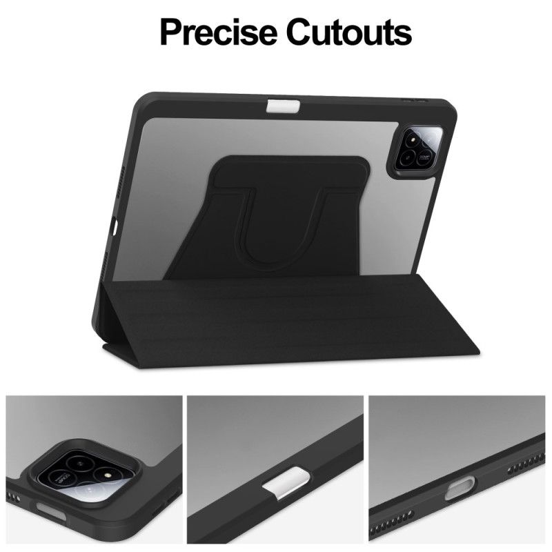 Case Xiaomi Pad 7 / 7 Pro Lederoptik Mit Drehbarem Ständer