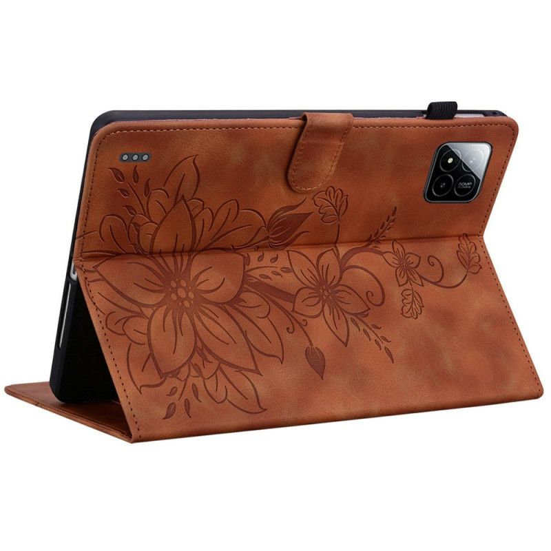Lederhüllen Xiaomi Pad 7 / 7 Pro Handyhülle Lilie