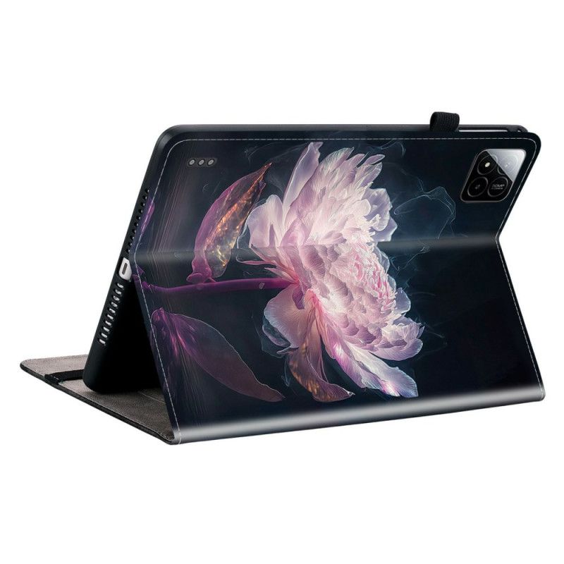 Lederhüllen Xiaomi Pad 7 / 7 Pro Handyhülle Pfingstrose