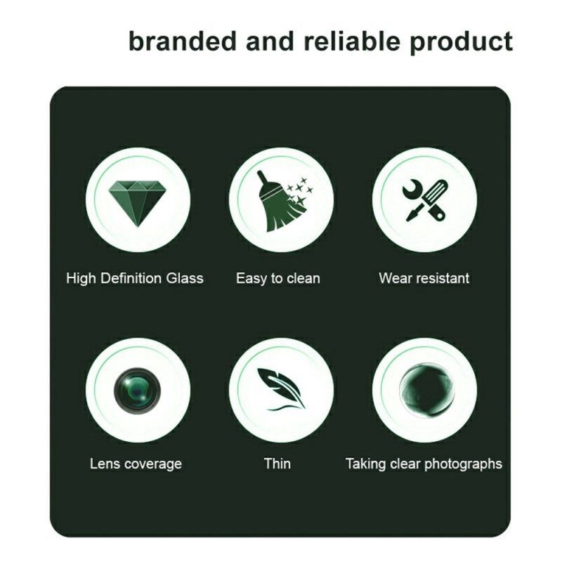 Linsenschutzfolie Aus Gehärtetem Glas Für Die Kamera Des Xiaomi Pad 7 / Pad 7 Pro (schwarze Version)