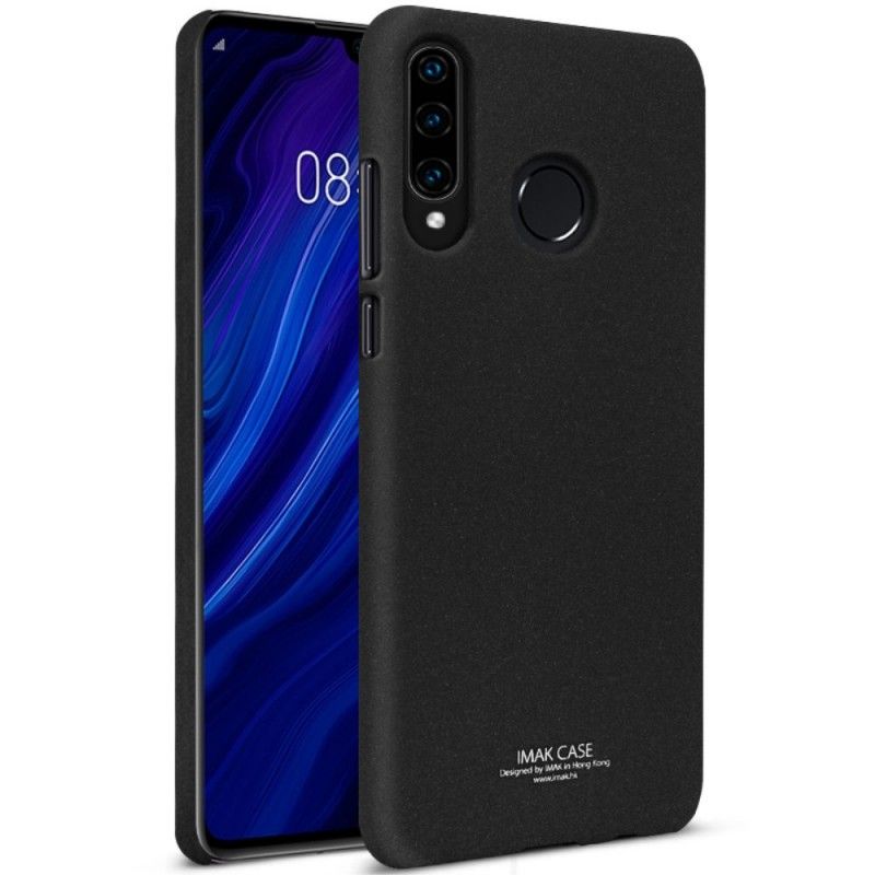 Hülle Huawei P30 Lite Dunkelblau Seidenserie