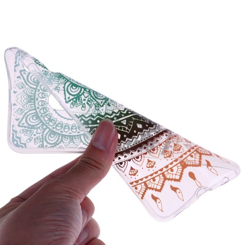 Hülle Huawei P30 Lite Handyhülle Transparentes Buntes Mandala