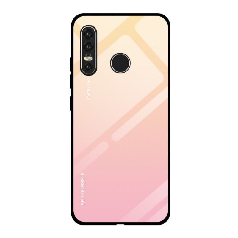 Hülle Huawei P30 Lite Rot Verzinkte Farbe