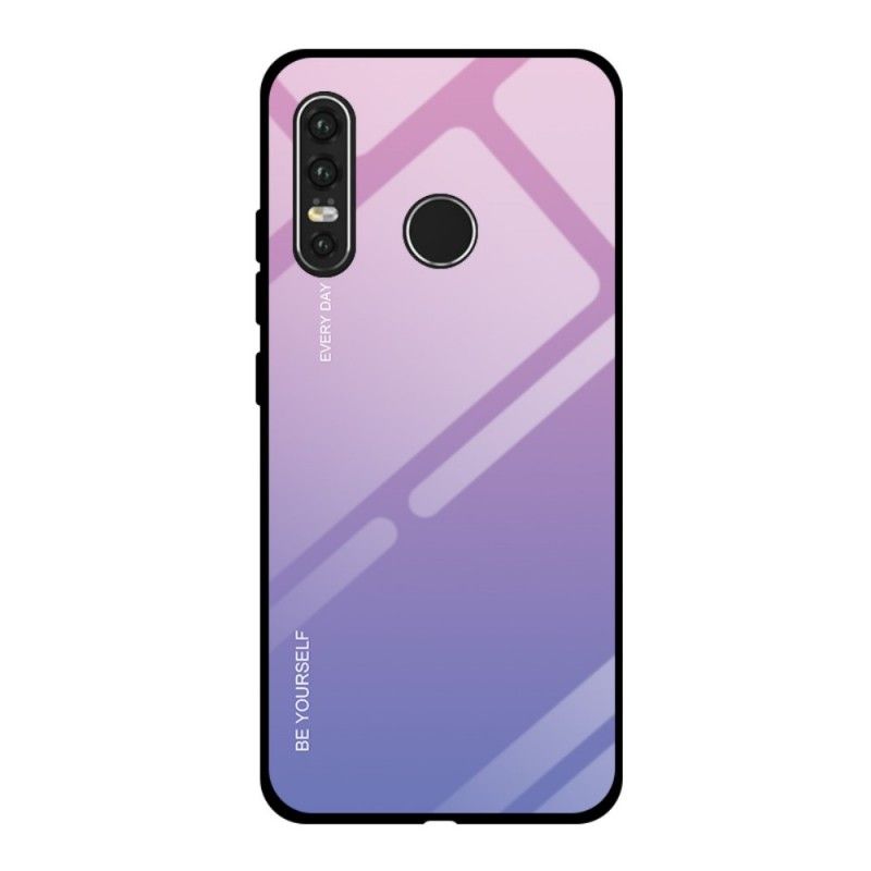 Hülle Huawei P30 Lite Rot Verzinkte Farbe