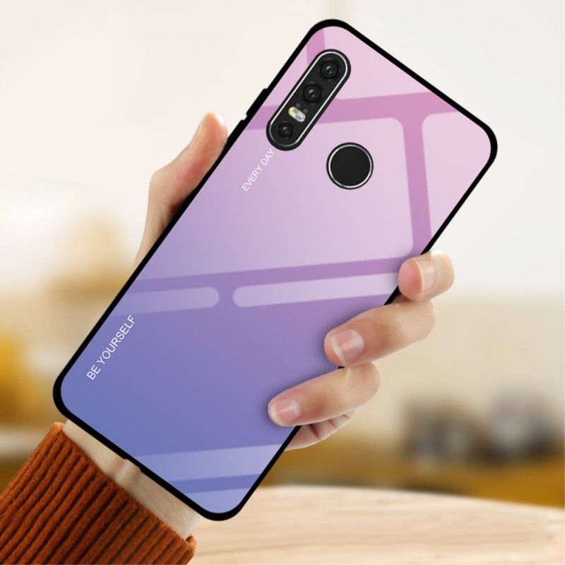 Hülle Huawei P30 Lite Rot Verzinkte Farbe