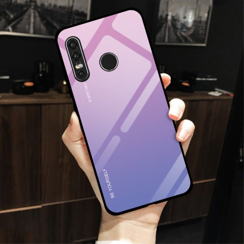 Hülle Huawei P30 Lite Rot Verzinkte Farbe