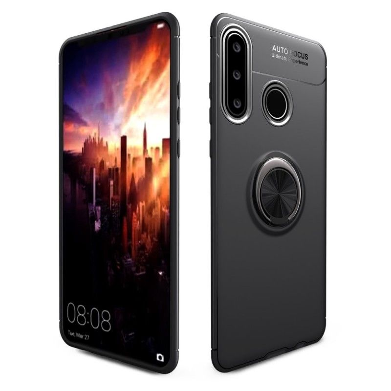 Hülle Huawei P30 Lite Schwarz Drehring