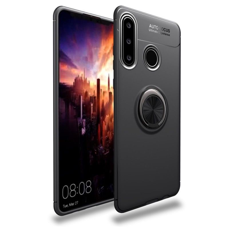 Hülle Huawei P30 Lite Schwarz Drehring