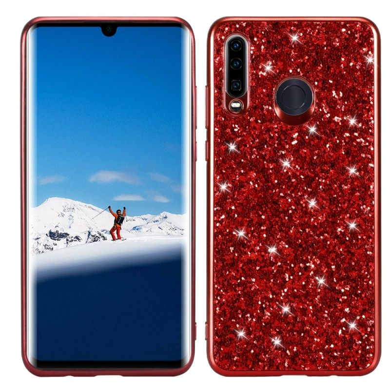 Hülle Huawei P30 Lite Schwarz Ich Bin Glitzernd