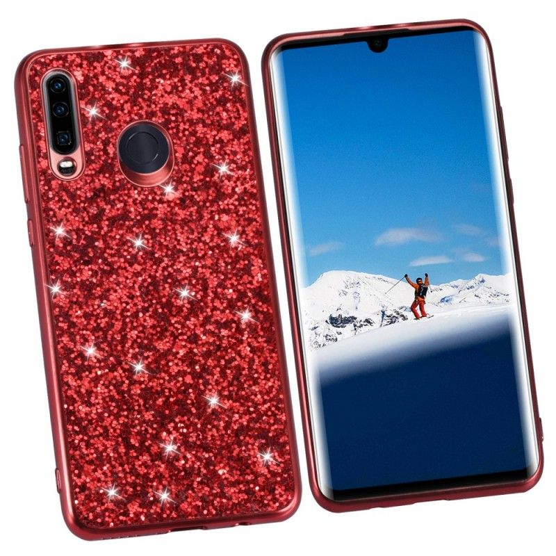 Hülle Huawei P30 Lite Schwarz Ich Bin Glitzernd