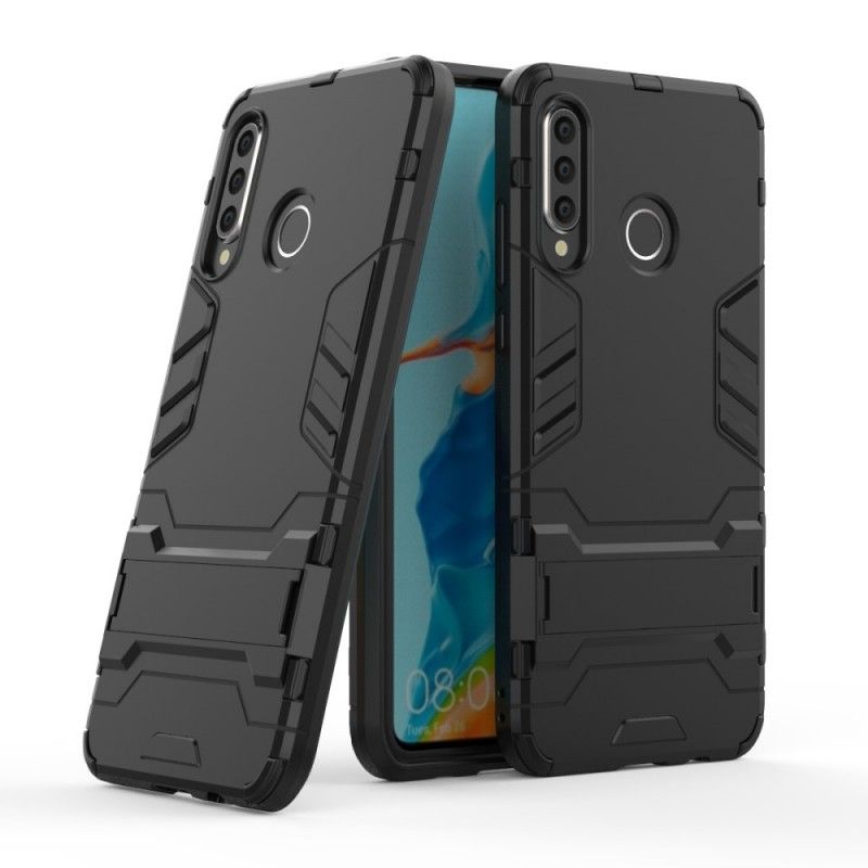 Hülle Huawei P30 Lite Schwarz Zunge