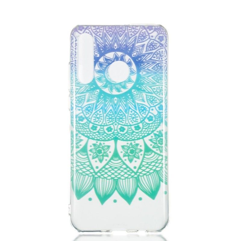 Hülle Huawei P30 Lite Transparentes Buntes Mandala