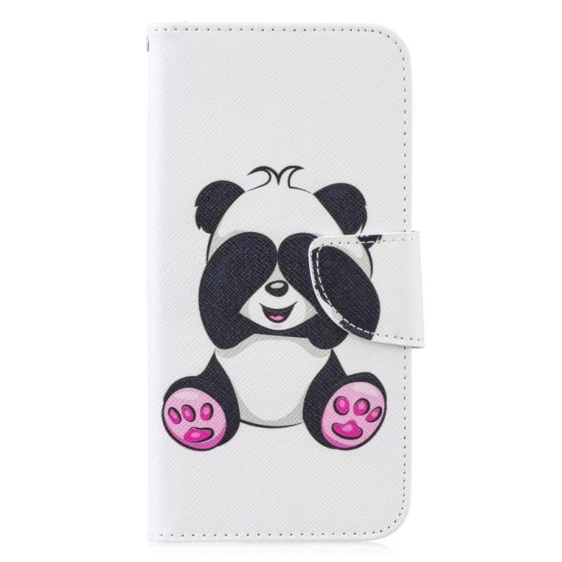 Lederhüllen Für Huawei P30 Lite Lustiger Panda