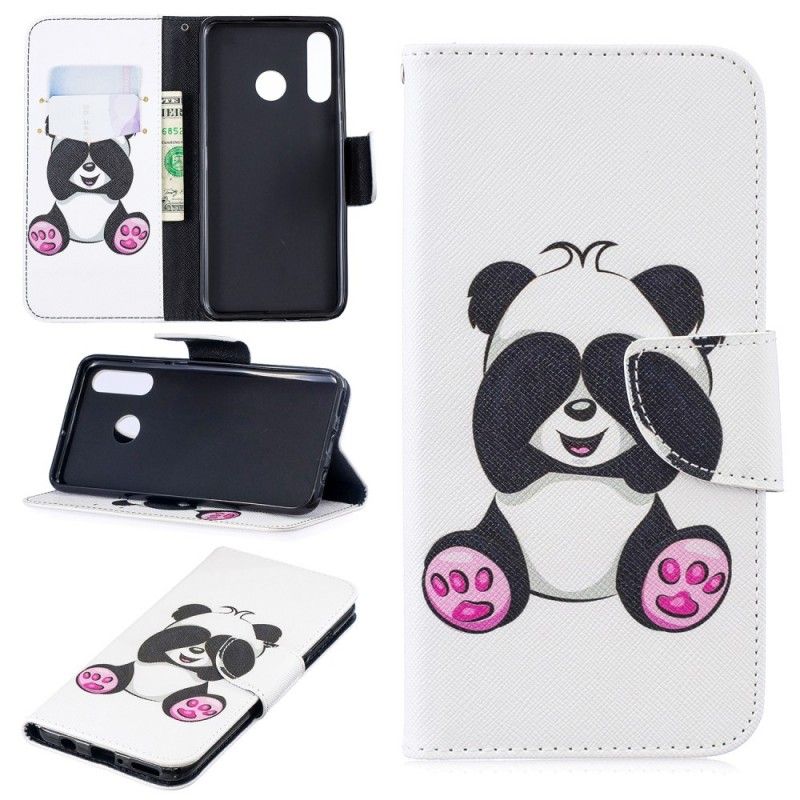 Lederhüllen Für Huawei P30 Lite Lustiger Panda