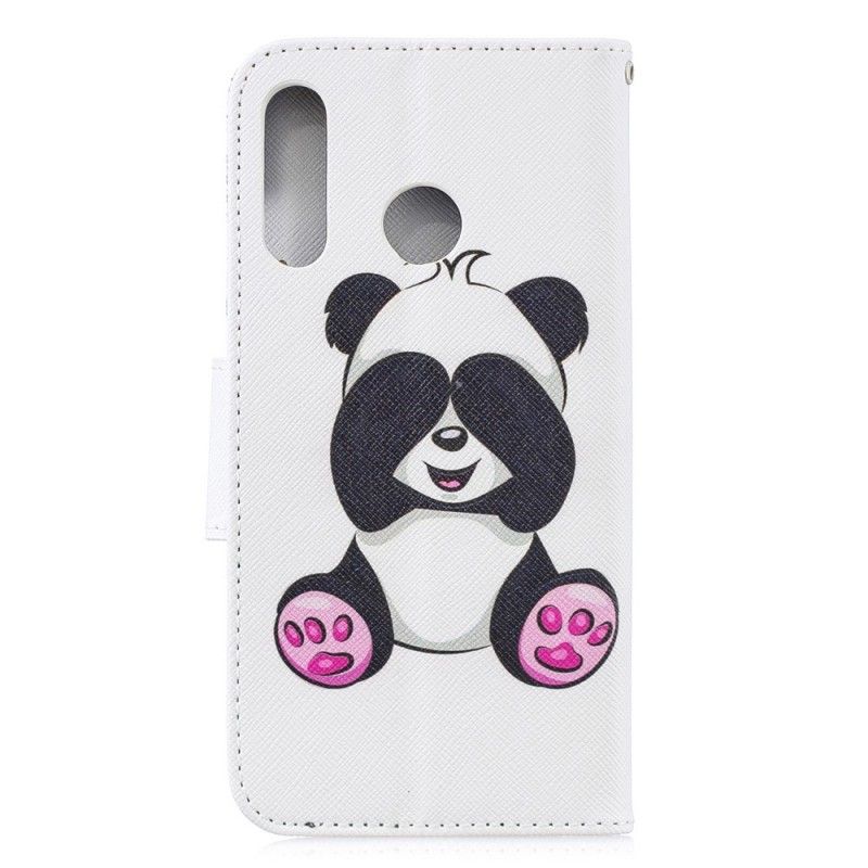 Lederhüllen Für Huawei P30 Lite Lustiger Panda