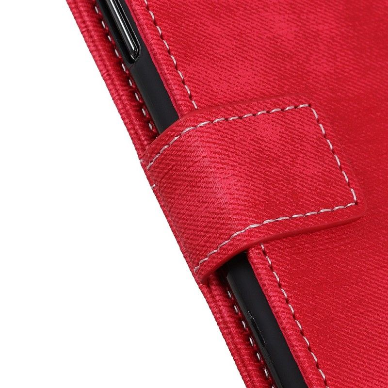 Lederhüllen Für Huawei P30 Lite Rot Knopfjeans