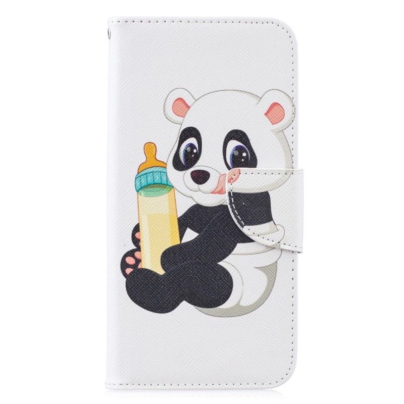 Lederhüllen Huawei P30 Lite Babypanda