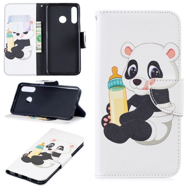 Lederhüllen Huawei P30 Lite Babypanda