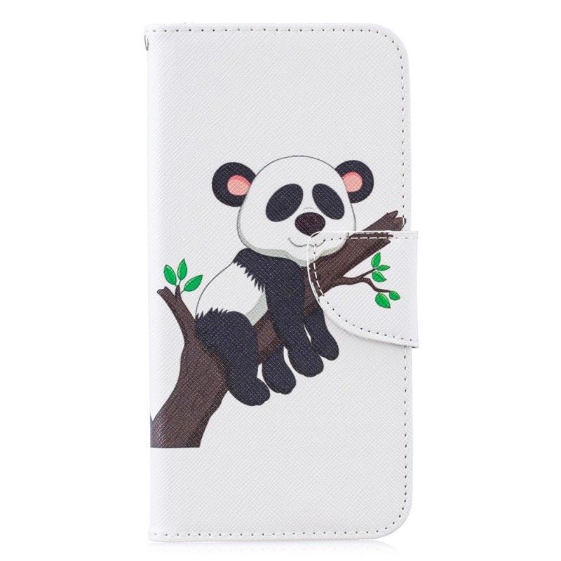 Lederhüllen Huawei P30 Lite Fauler Panda