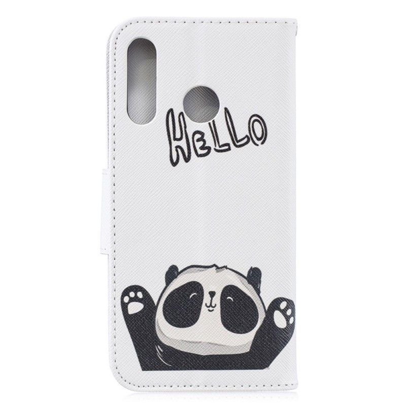 Lederhüllen Huawei P30 Lite Hallo Panda