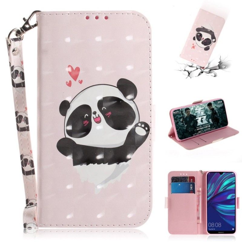 Lederhüllen Huawei P30 Lite Panda Liebe Mit Tanga