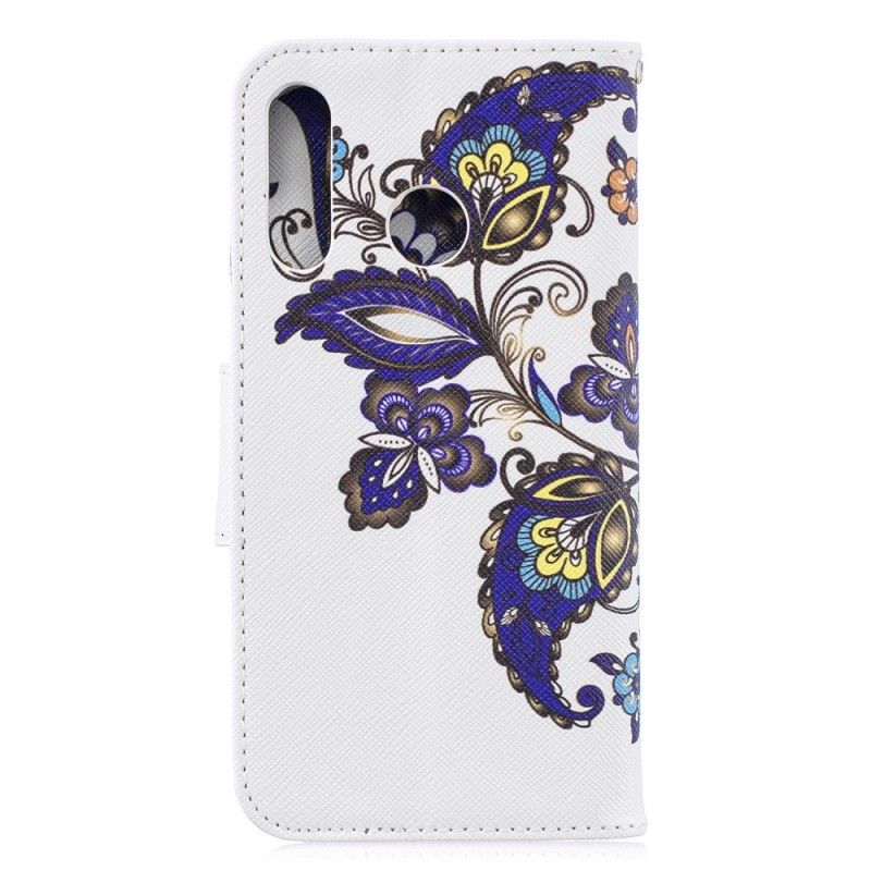 Lederhüllen Huawei P30 Lite Schmetterling Tattoo