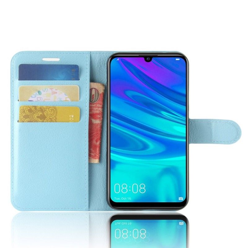 Lederhüllen Huawei P30 Lite Schwarz Handyhülle Klassisch