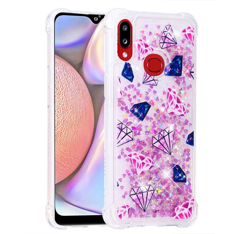 Hülle Für Samsung Galaxy A10S Glitzerdiamanten