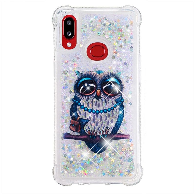 Hülle Für Samsung Galaxy A10S Miss Owl Glitter