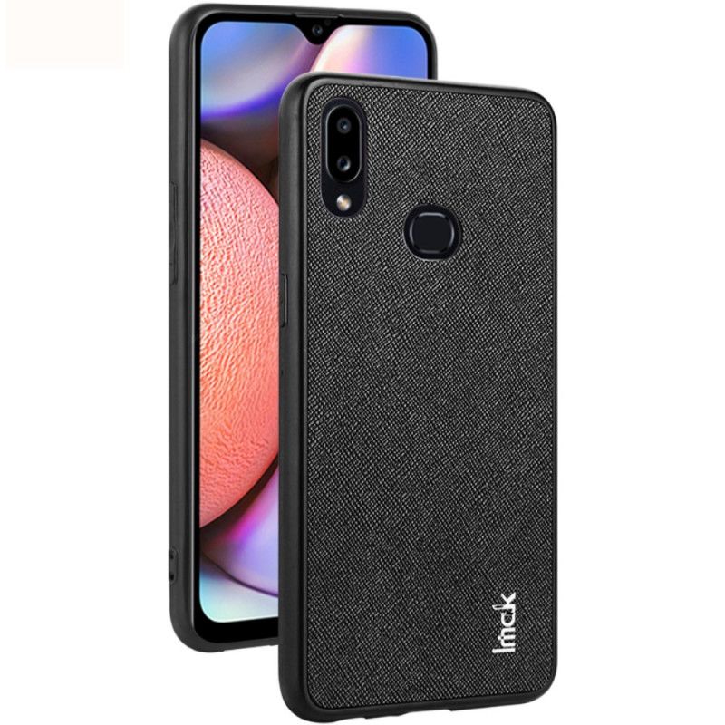 Hülle Samsung Galaxy A10S Imak-Wildleder Der Serie Lx-5 Mit Folie