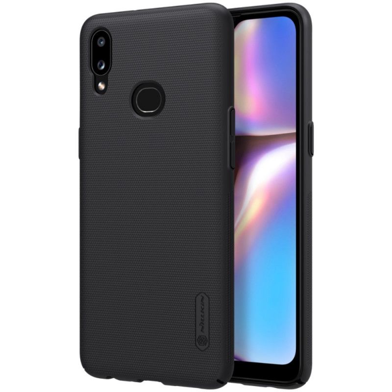 Hülle Samsung Galaxy A10S Schwarz Starrer Gefrosteter Nillkin