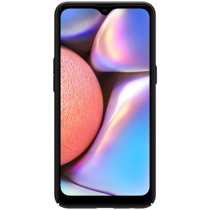 Hülle Samsung Galaxy A10S Schwarz Starrer Gefrosteter Nillkin