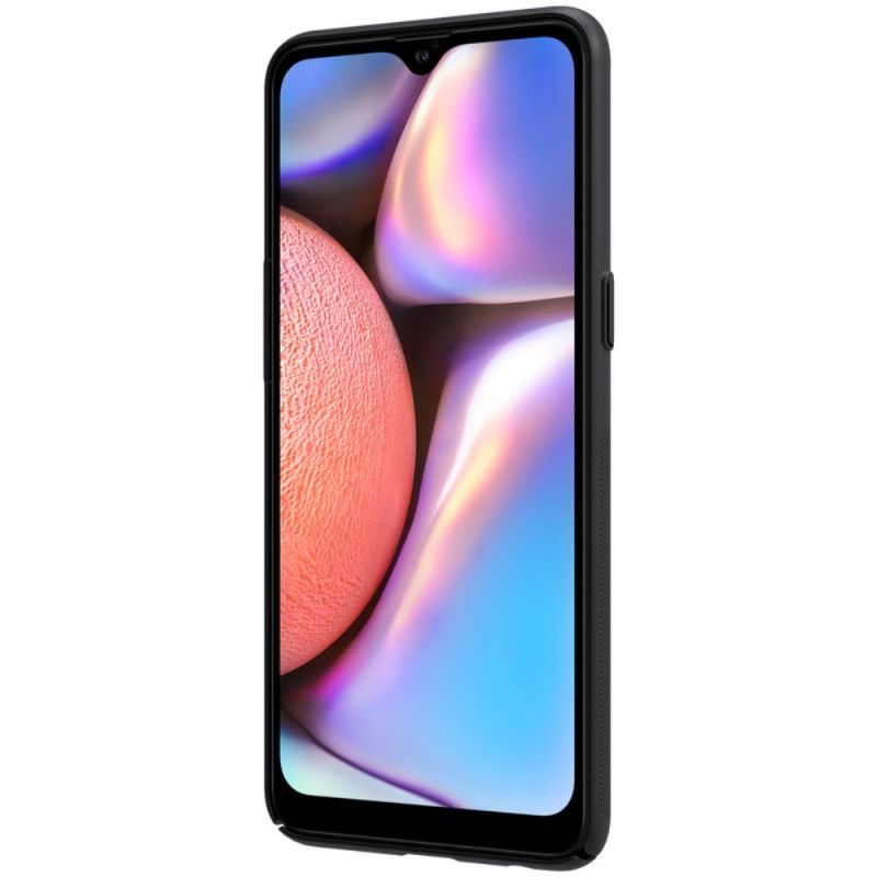 Hülle Samsung Galaxy A10S Schwarz Starrer Gefrosteter Nillkin