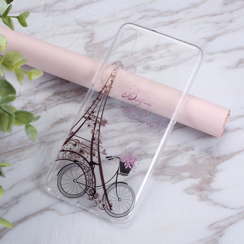 Hülle Samsung Galaxy A10S Transparent Hallo Paris