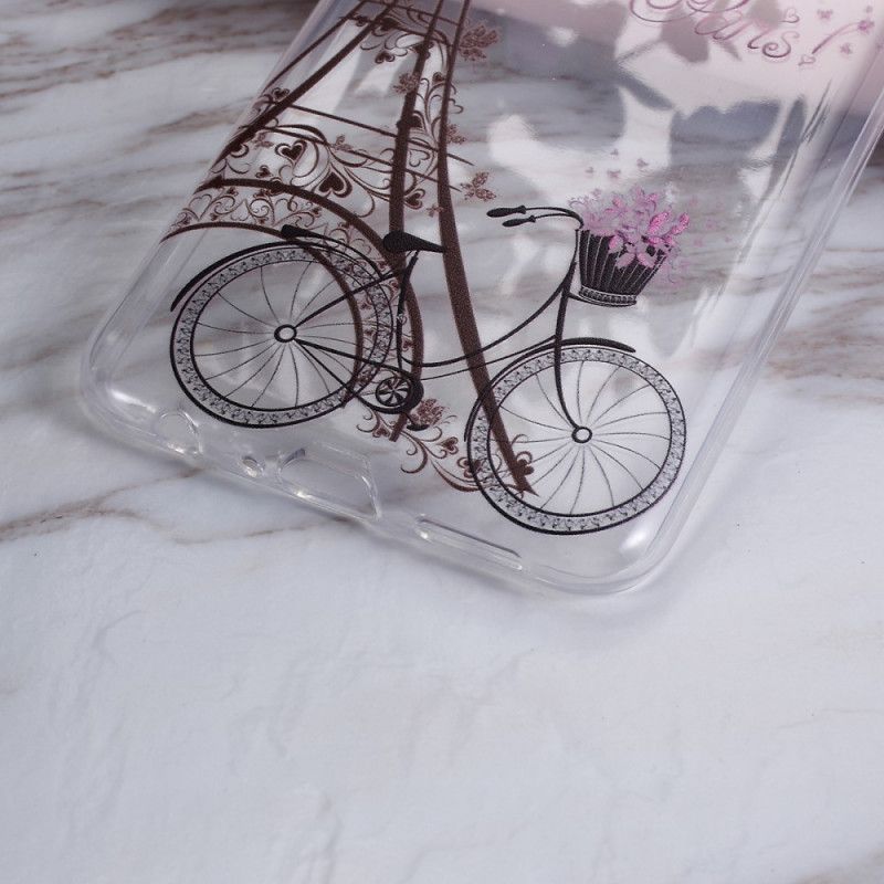 Hülle Samsung Galaxy A10S Transparent Hallo Paris