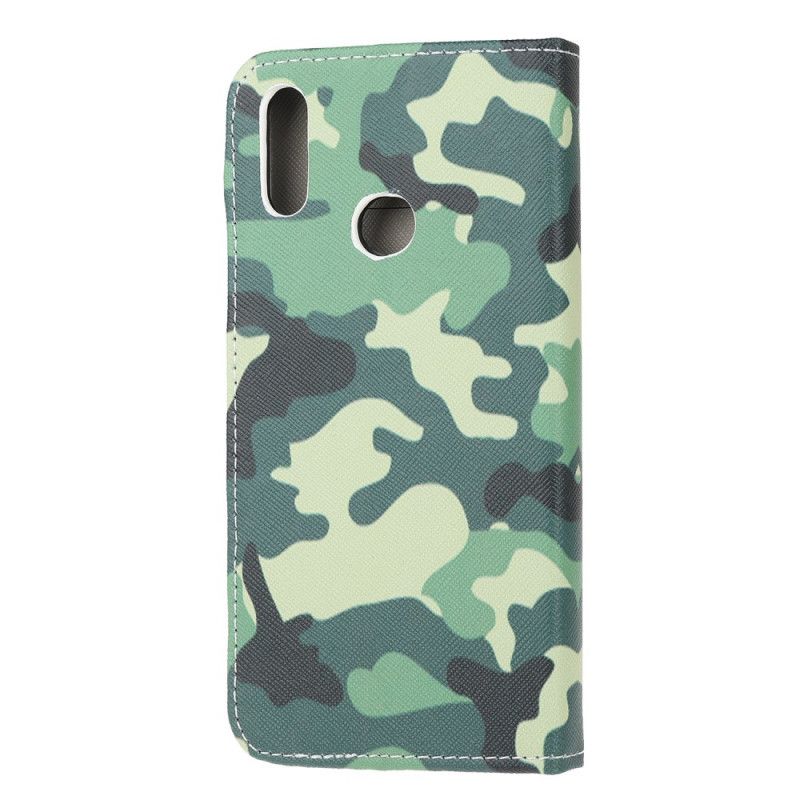 Lederhüllen Samsung Galaxy A10S Handyhülle Militärische Tarnung