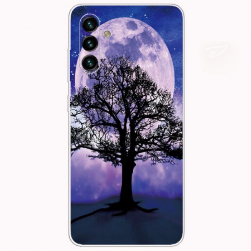 Handyhülle Für Samsung Galaxy A13 5G / A04s Baum Und Mond