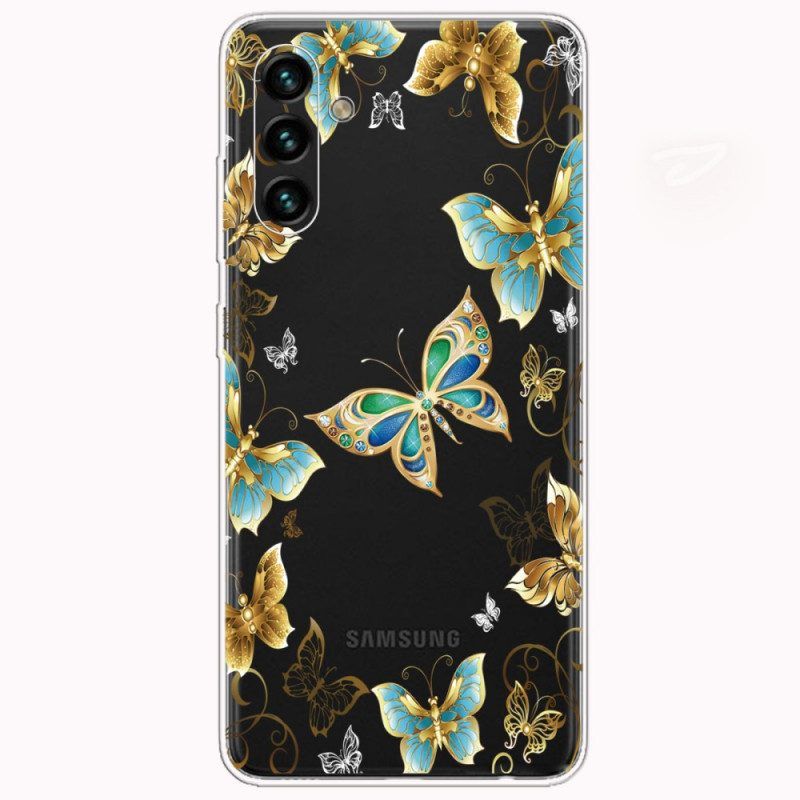 Handyhülle Für Samsung Galaxy A13 5G / A04s Entwerfen Sie Schmetterlinge
