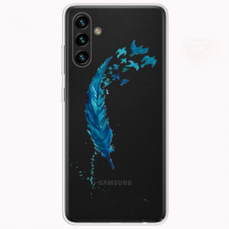 Handyhülle Für Samsung Galaxy A13 5G / A04s Schöne Feder
