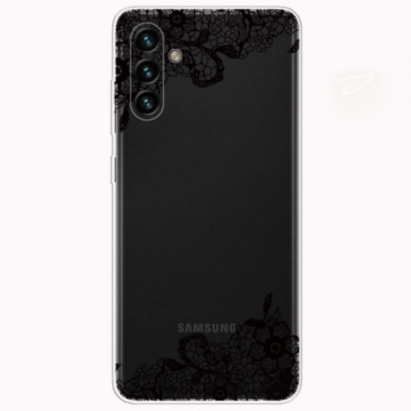 Hülle Für Samsung Galaxy A13 5G / A04s Feine Spitze