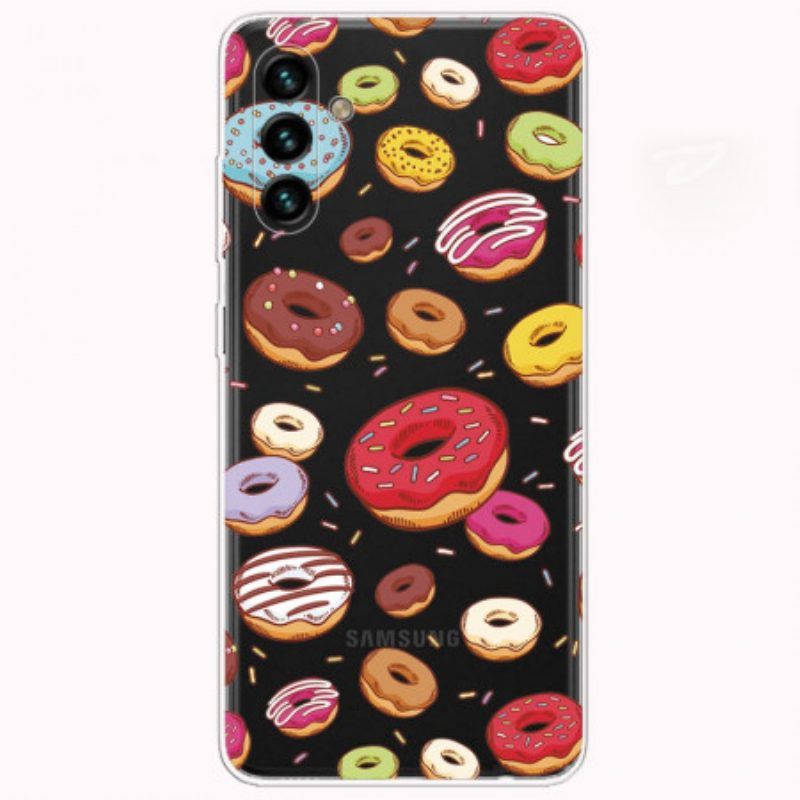Hülle Für Samsung Galaxy A13 5G / A04s Ich Liebe Donuts