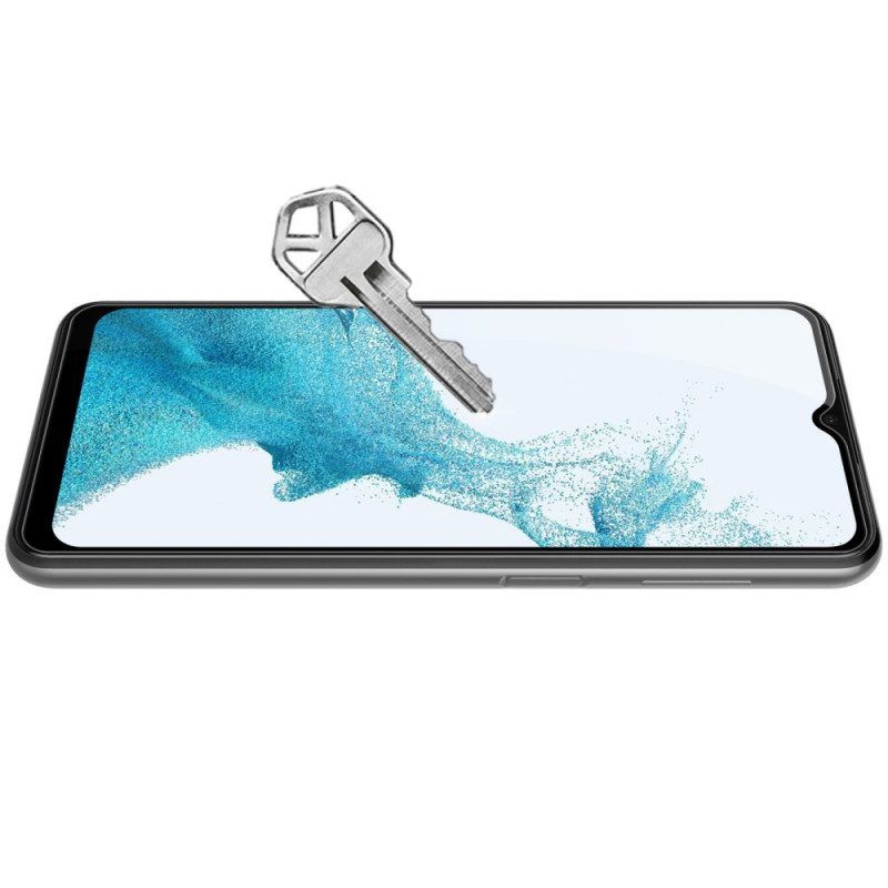 Samsung Galaxy A13 4G/5G Displayschutzfolie Aus Gehärtetem Glas Mit Schwarzem Rand Von Nillkin