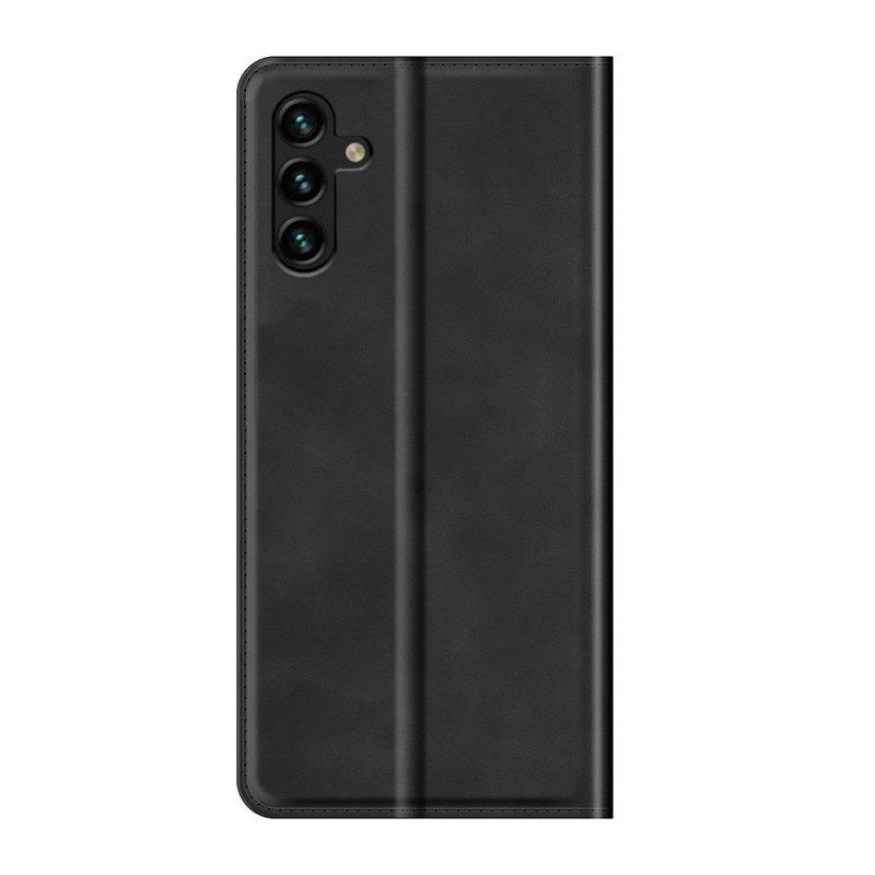 Schutzhülle Für Samsung Galaxy A13 5G / A04s Flip Case Stil: Lederdesign