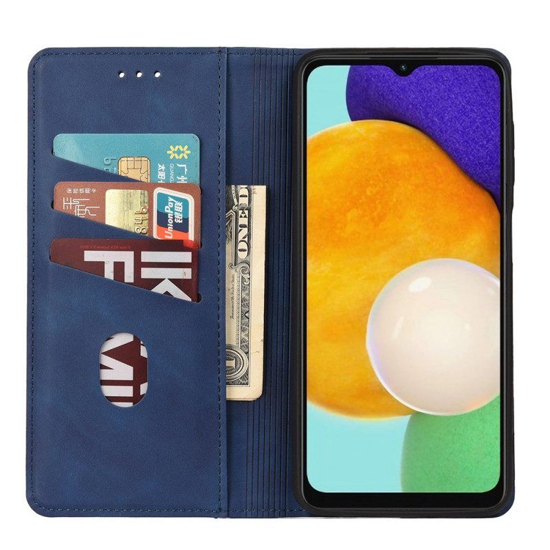 Schutzhülle Für Samsung Galaxy A13 5G / A04s Flip Case Zweifarbiger Business-ledereffekt