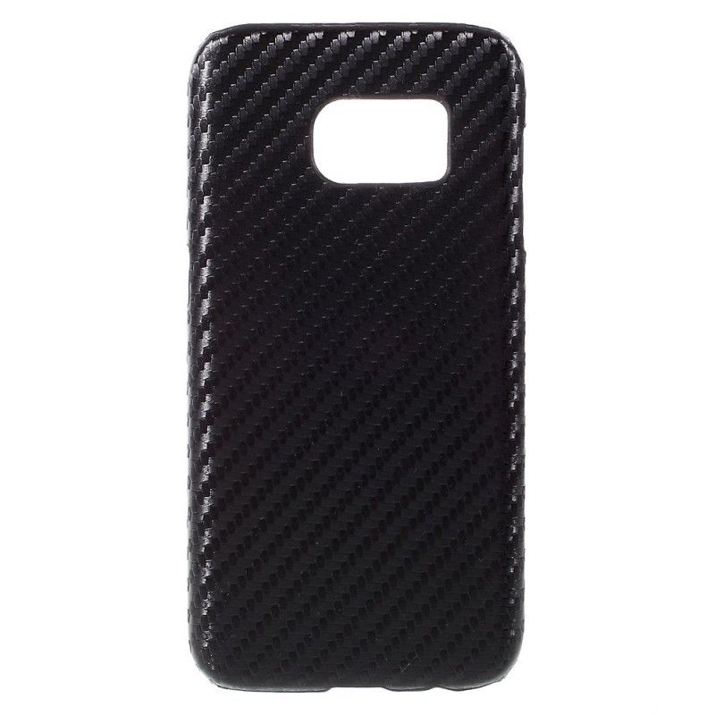 Hülle Samsung Galaxy S7 Schwarz Kohlefaser